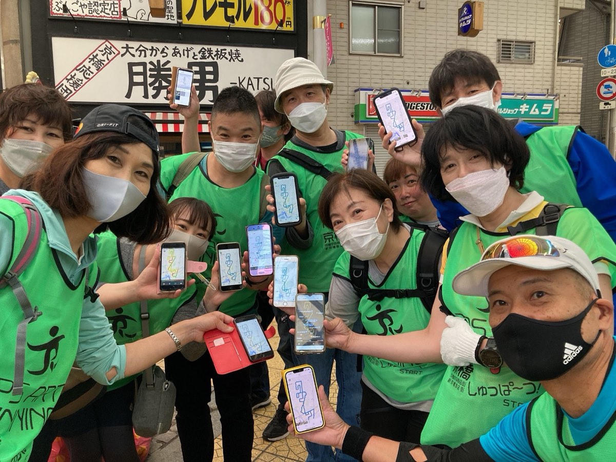 【大盛況でした!】京橋中央商店街×GPSランナー、まちおこし大イベント(5/14開催) 写真5